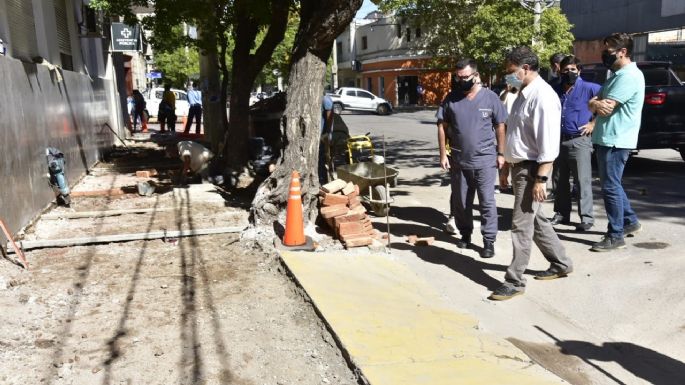 Asistencia Pública: Rosso supervisó las tareas de refuncionalización que están realizando