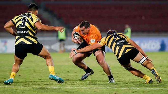 Jaguares XV derrotó a Peñarol y sigue arriba