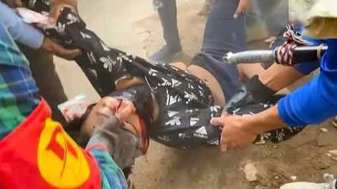 Generales de la dictadura bombardean a su pueblo