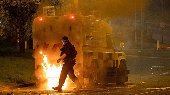 Ataques con molotov en Irlanda