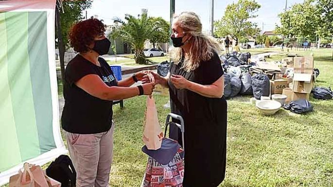 Entregaron más de 4.500 kilos de residuos sólidos reciclables
