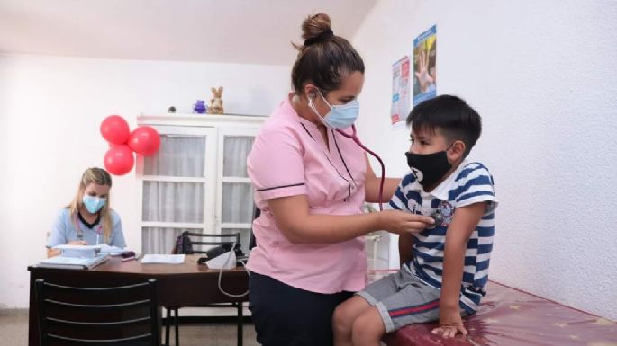 Realizaron más de 1150 controles médicos a niños de nivel primario