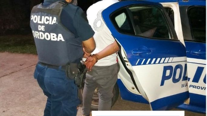 Allanamiento y detención en la zona rural de Villa María