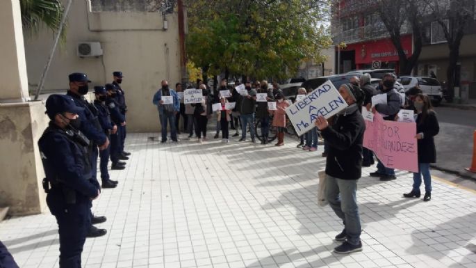 [Vídeo] Marcharon para pedir la liberación de Ayelén Fernández