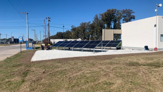 El Parque Industrial incorporó paneles de energía solar fotovoltaica