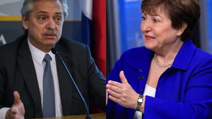 FMI: el presidente se reunirá mañana en Roma con Kristalina Georgieva
