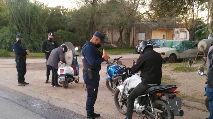 Operativo de saturación en barrio Carlos Pellergrini