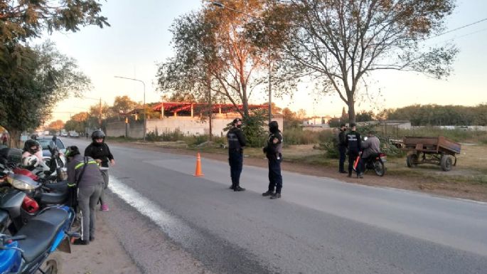 Operativo de saturación en barrio Carlos Pellergrini