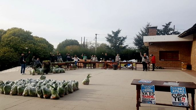 Unidad obrera estudiantil en  pos de la soberanía alimentaria
