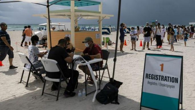 Villamarienses viajan a Miami para ser vacunados contra el coronavirus