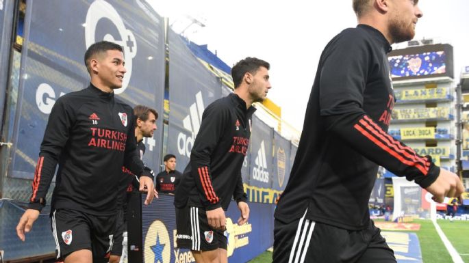 River  levantó el ánimo pensando en la Copa