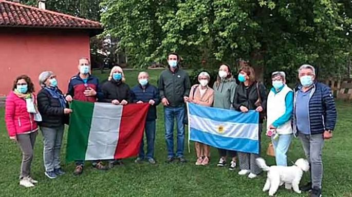 Saludos desde Italia