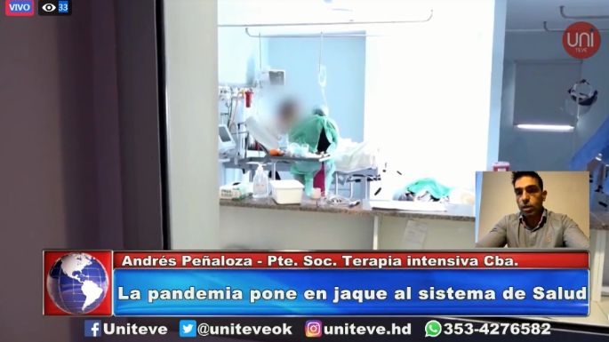 Sociedad de Terapia Intensiva de Córdoba : "La situación puede ponerse más trágica"