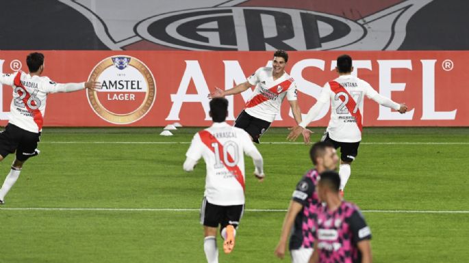 [PARCIAL] River va ganando 2 a 0 contra Santa Fe de Colombia