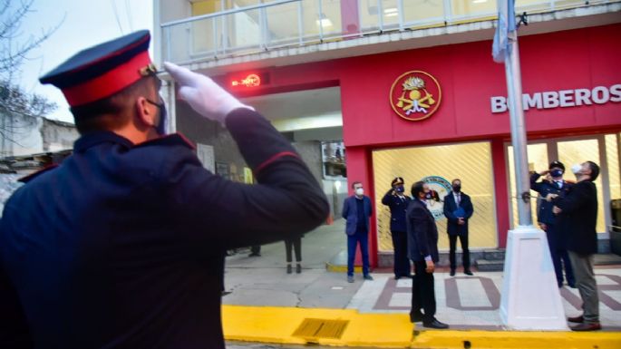 El municipio firmó un convenio de colaboración con Bomberos Voluntarios