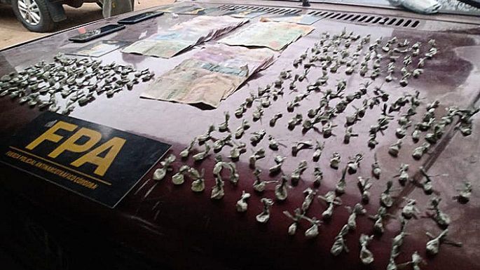 Lo detuvieron con 250 dosis