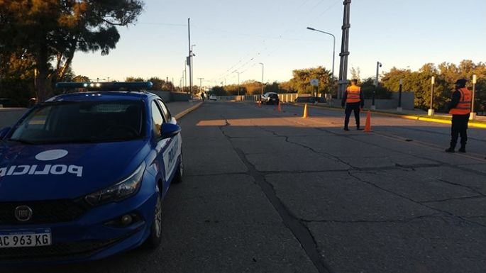 Implementaron controles para limitar la circulación