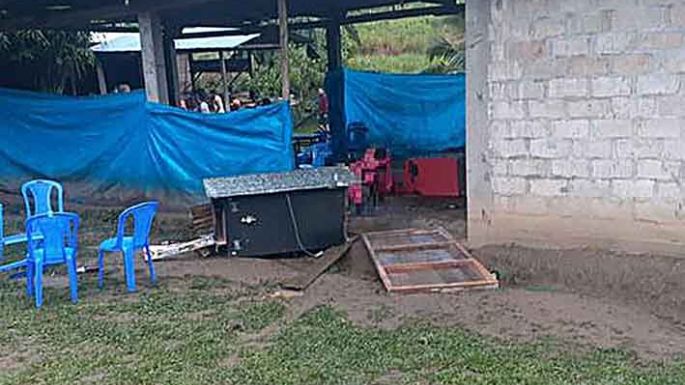 Masacre en un bar de la selva central