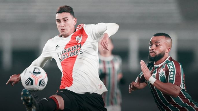 River logró la clasificación con otro "milagro", a pesar de la derrota con Fluminense