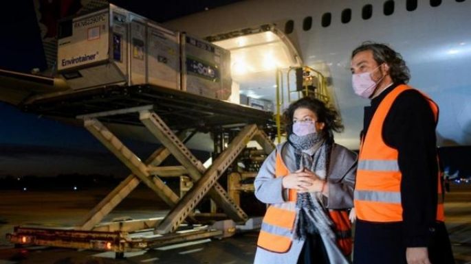 Llegó al país el embarque más grande de vacunas