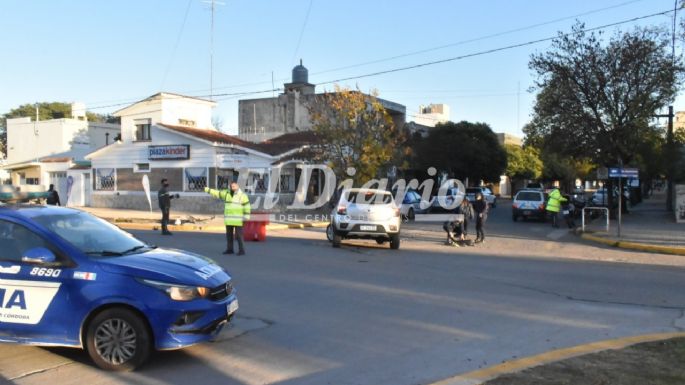 Un nuevo incidente: Chocaron en la esquina de Sarmiento y San Martín