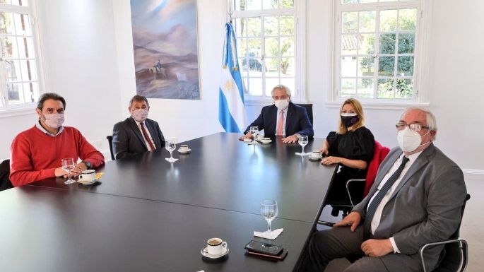 Legisladores cordobeses se reunieron con el presidente en Olivos