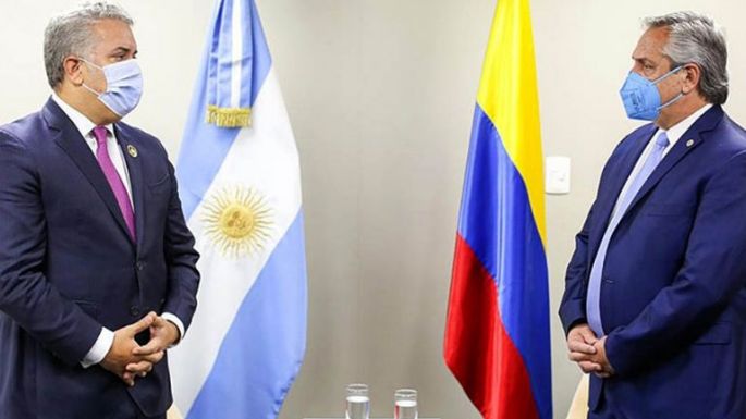 La Cancillería colombiana cuestionó los dichos de Alberto Fernández