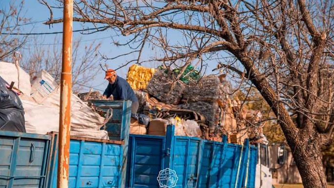 Más de 7 mil kilos de residuos para reciclaje