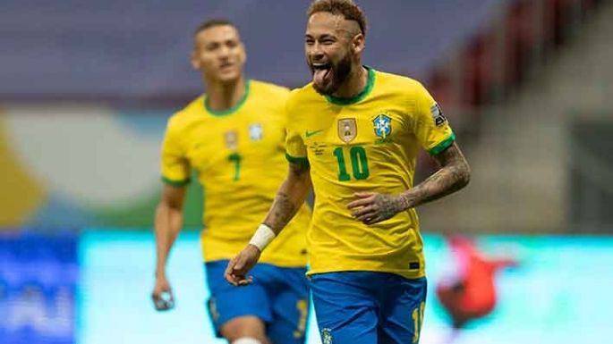 Brasil debutó goleando