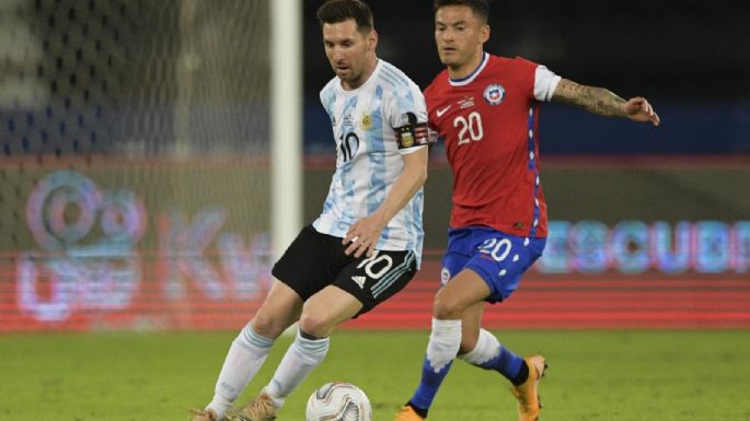 Argentina empató con Chile en su debut en la Copa América 2021