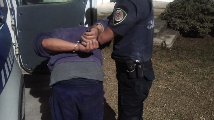 Detuvieron a un joven de 21 años por amenazar de muerte a su papá y hermana