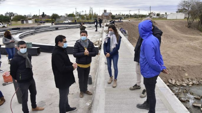 El nuevo puente superó el 90% de la obra y se avanza en su etapa final