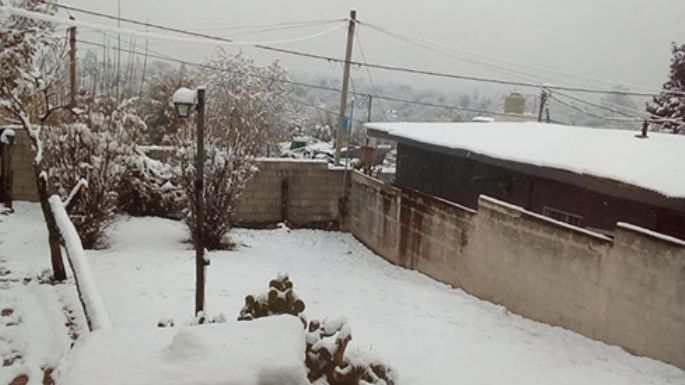 Una copiosa nevada se quedó a las puertas de las dos Villas