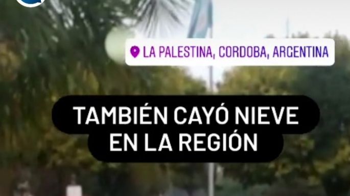 Una copiosa nevada se quedó a las puertas de las dos Villas