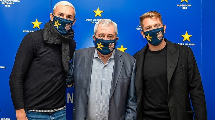 Boca presentó hoy a sus dos nuevas incorporaciones