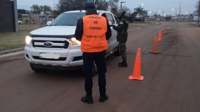 Operativo de saturación potenciado, esta vez en barrio Los Olmos