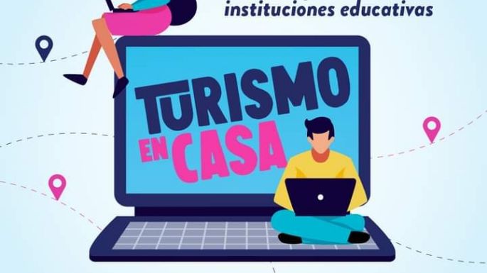 Invitan a escuelas a participar de circuitos turísticos locales en forma virtual
