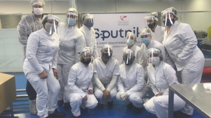 Richmond concluyó la producción de sus primeras 450 mil dosis de la vacuna Sputnik V