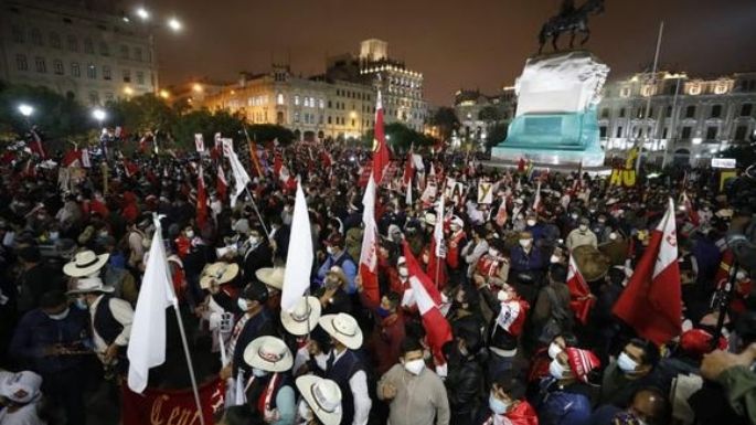 Movilizaciones en Perú contra la extrema derecha