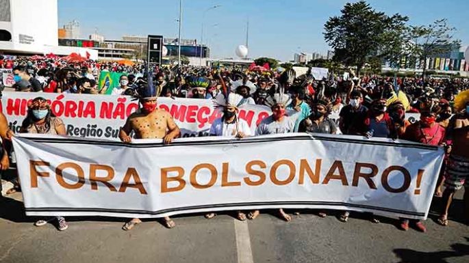 A la calle por la salida de Bolsonaro