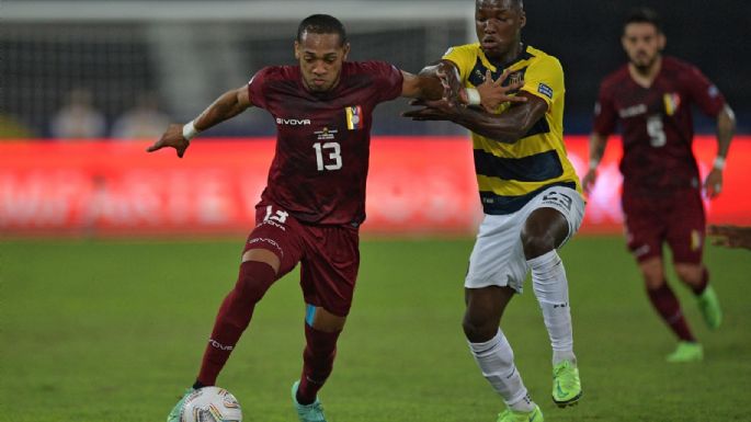 Venezuela y Ecuador empataron en dos