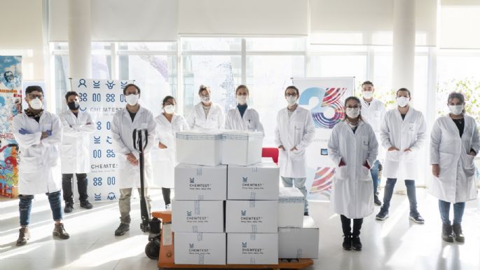 Presentaron un nuevo kit nacional de testeo de antígenos