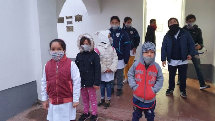 Una escuelita rural, que había sido azotada por vientos en 2020, pudo volver a la presencialidad