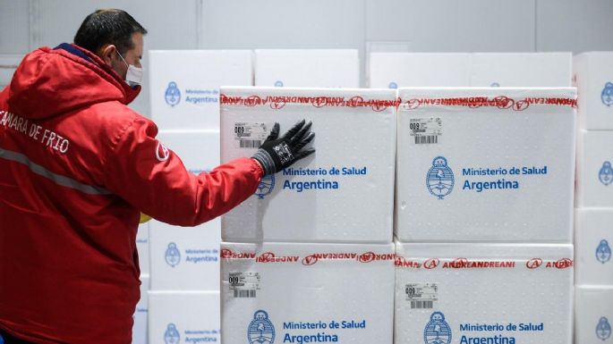 Argentina superó las 23,8 millones de vacunas recibidas