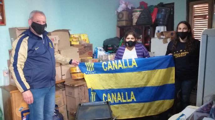 Villa María Canalla entregó las donaciones recibidas al comedor Esperanza
