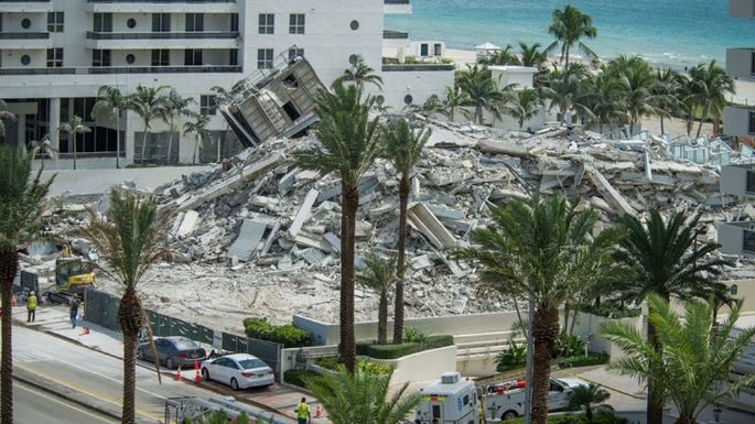 Buscan a 159 desaparecidos tras el derrumbe de un edificio en Miami