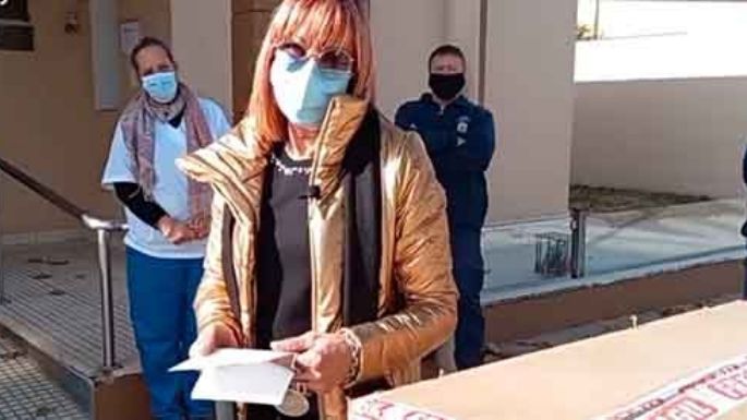 Saputo donó aparatos a Salud