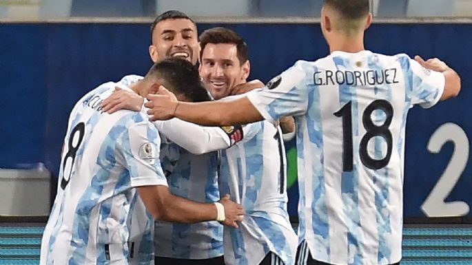 Con dos goles de Messi, Argentina derrotó a Bolivia 4 a 1