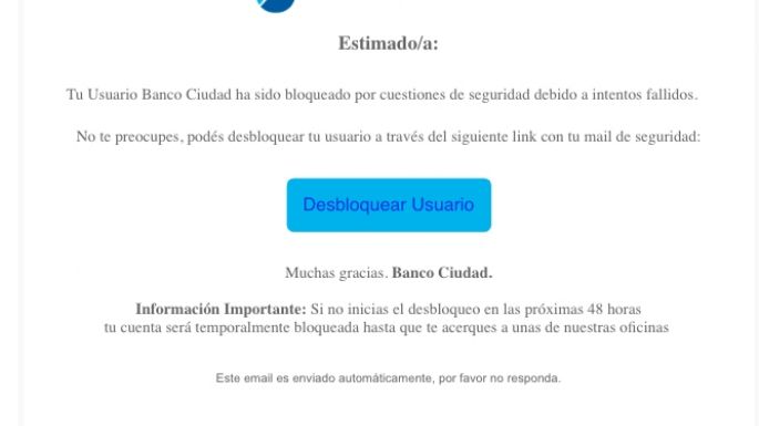 Villamarienses dicen recibir varios correos con intentos de estafa