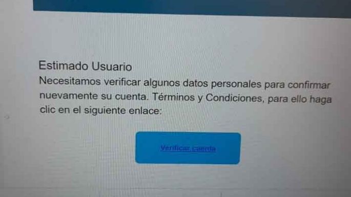 Villamarienses dicen recibir varios correos con intentos de estafa